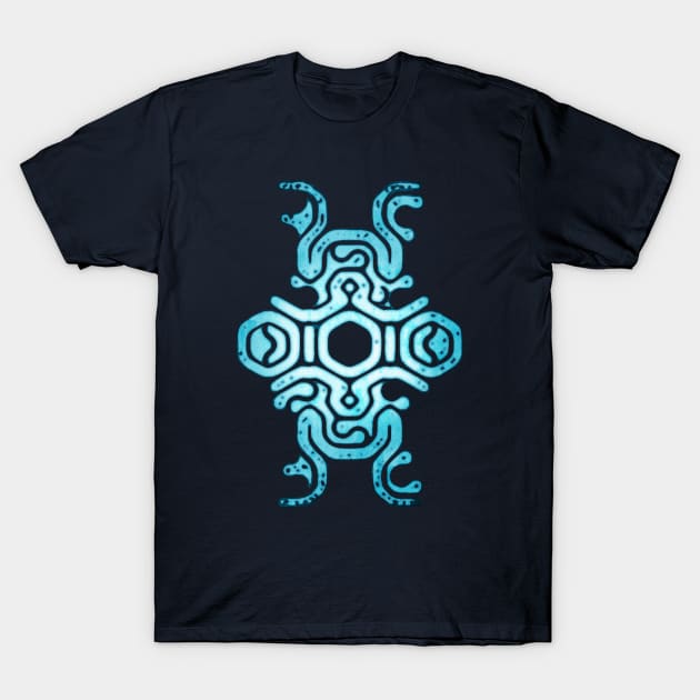 Colossus Weak Point - glowing sigil T-Shirt by HtCRU